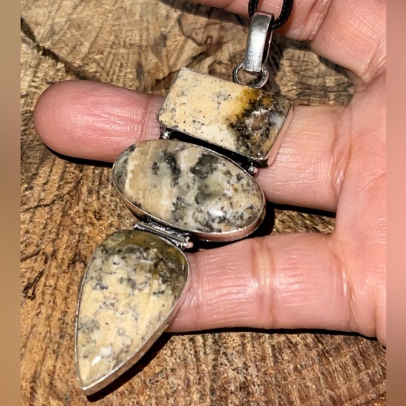 Large Dendritic Agate Pendant 3 1/4” - Picture 6 of 14